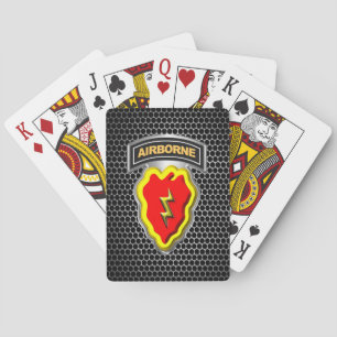 25. Infanterie-Division Airborne Spielkarten