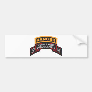 25. Infanterie Division LRS Scroll, Ranger Tab Autoaufkleber