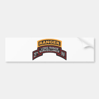 25. Infanterie Division LRS Scroll, Ranger Tab Autoaufkleber