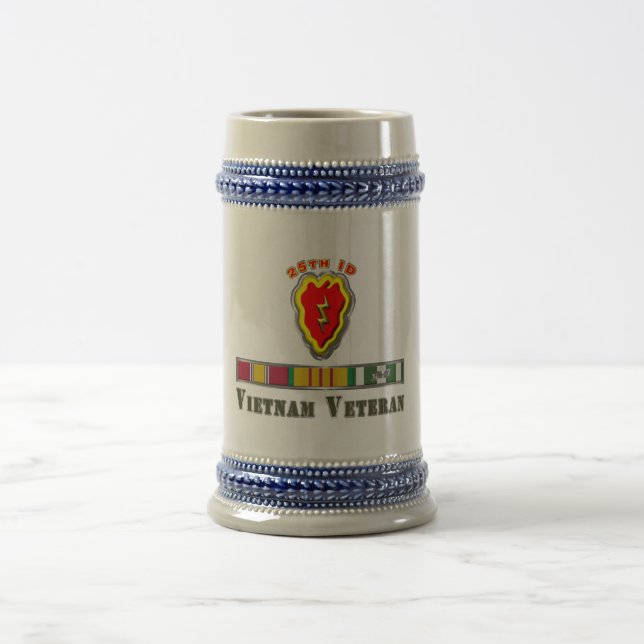 25. Infanterie Division Vietnam Veteran Bierglas (Mittel)