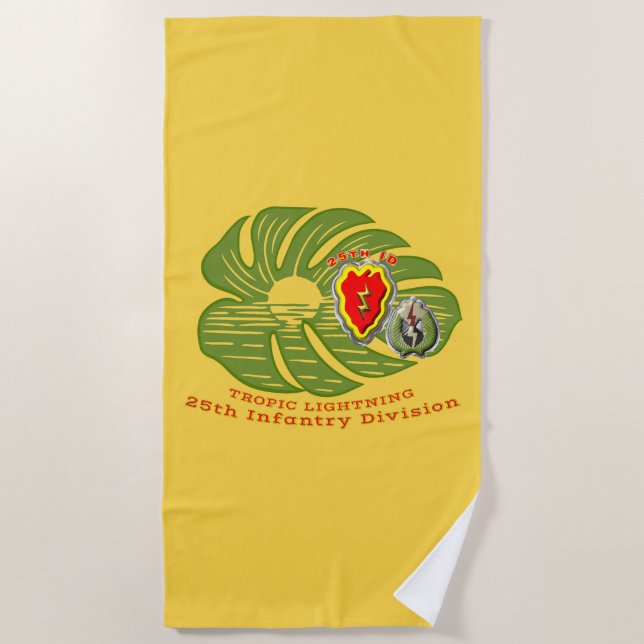 25. Infanterieabteilung Strandtuch (Vorderseite)
