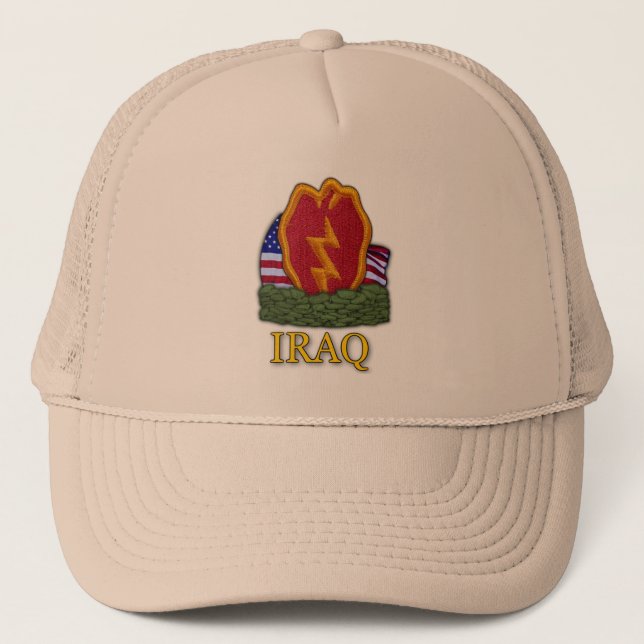 25. Infanterieabteilung Veterans vietnam Hat Truckerkappe (Vorderseite)
