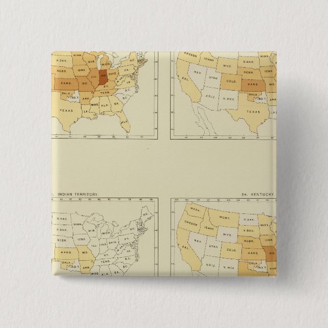25 Interstate migration 1890 INLA Button (Vorderseite)
