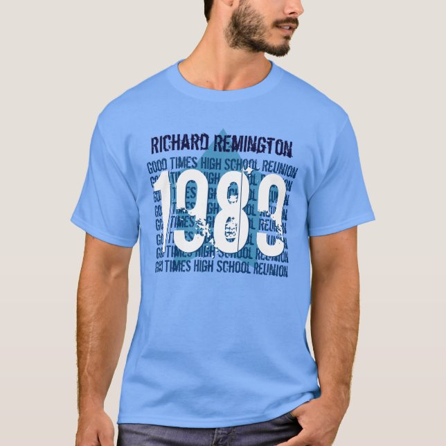 25 Jahr-SchulWiedersehen 1989 oder irgendein Jahr T-Shirt (Vorderseite)