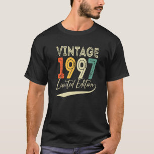 25 Jahre alt 25. Geburtstag 1997 Vintag T-Shirt
