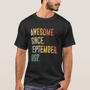 25 Jahre alt Phantastisch seit September 1997 25.  T-Shirt