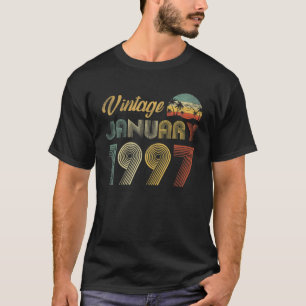 25 Jahre alte Geschenke Vintag 1997 Limited Editio T-Shirt