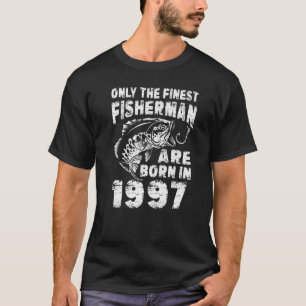 25 Jahre alter Fischer 1997 25. Geburtstag V T-Shirt