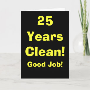 25 Jahre gute Job-! v2 Karte