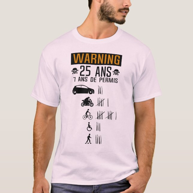 25 Jahre T-Shirt (Vorderseite)