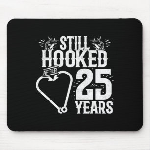 25 Jahre verheiratet - Angelpaar - 25. Hochzeitsta Mousepad
