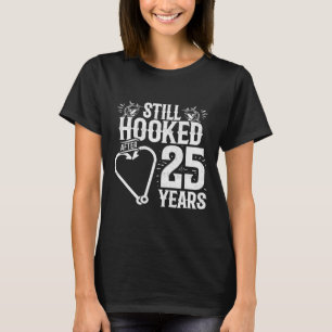 25 Jahre verheiratet - Angelpaar - 25. Hochzeitsta T-Shirt