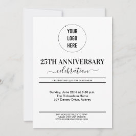 25. JAHRESfeier Einladung