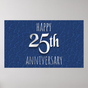 25. Jahrestag Poster