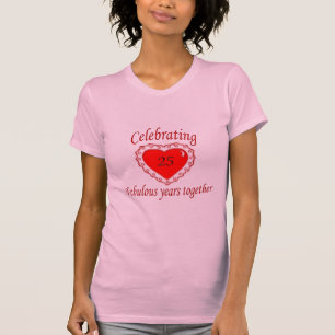 25. Jahrestag T-Shirt