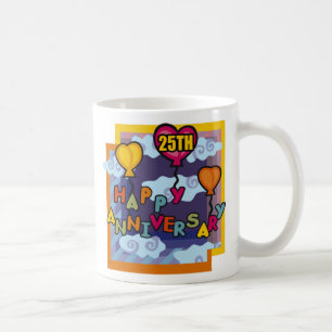 25. JAHRESTAG W1 KAFFEETASSE