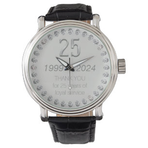25-jähriges Jubiläum Mitarbeiter Work Watch Armbanduhr