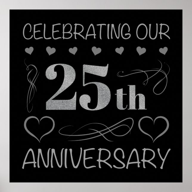 25-jähriges Jubiläum Poster (Vorne)