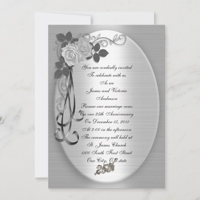 25. Jubiläum Neueröffnung Einladung (Vorderseite)