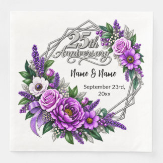 25. Jubiläumsgeschenk  Serviette