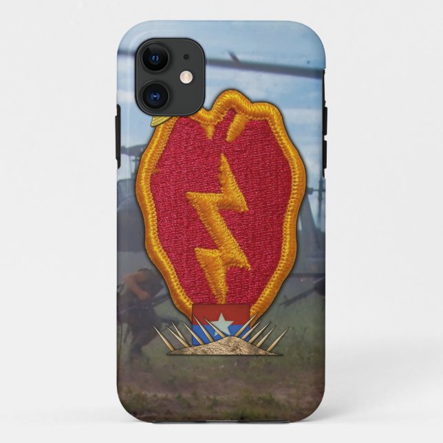 25. Krieg Infanteriedivision-Vietnams Nam Case-Mate iPhone Hülle (Rückseite)