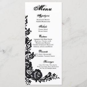 25 Menükarten Vintage-Spitzen-Applikation-Dollies 