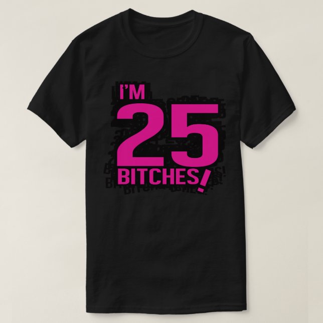 25 Mistkerl T-Shirt (Design vorne)