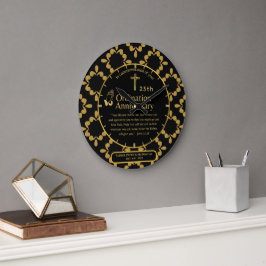 25. Pfarrer Priester Jubiläum Gift Ordination JEDE Große Wanduhr