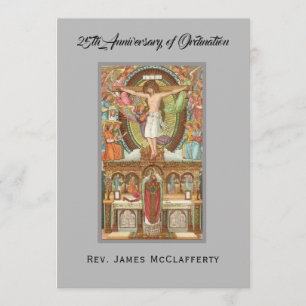 25. Priester Ordination Jubiläum Einladung