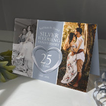 25. Silberhochzeit Jubiläum ab und zu Foto