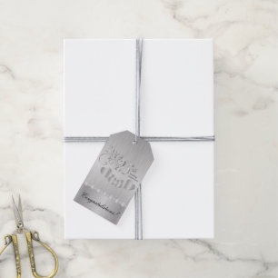 25. Silver-Jubiläum Geschenkanhänger