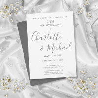 25. Silver Wedding Anniversary Signature Script