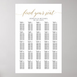 25 Tableau 250 Invités Grand Mariage
