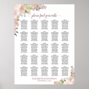 25 Tableau Tableau Rustique rose Mariage floral