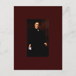 25 William McKinley Postkarte