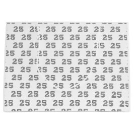 25e anniversaire d'argent Sacs cadeaux d'anniversa