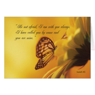 2607 N'ayez pas peur Papillon et Fleur