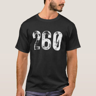 260 Vorwahl Fort Wayne IN Mobiltelefon Bereich T-Shirt