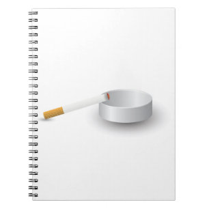 260Ashtray und Zigarette Notizblock