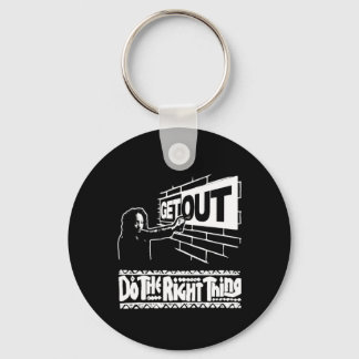267 Sticker raus Schlüsselanhänger