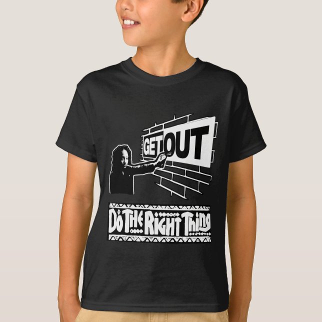 267 Sticker raus T-Shirt (Vorderseite)