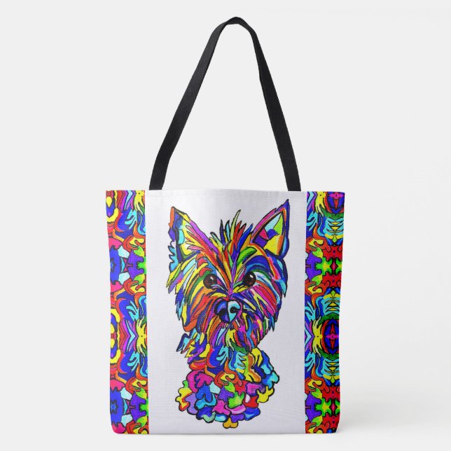 268 - WestieLove Tote Bag Tasche (Vorderseite)