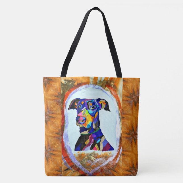 269 - Doberman Love Sac fourre-tout (Devant)