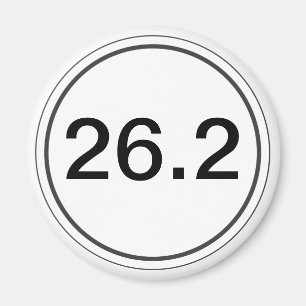 26,2 Aimant de marathon de l'aimant