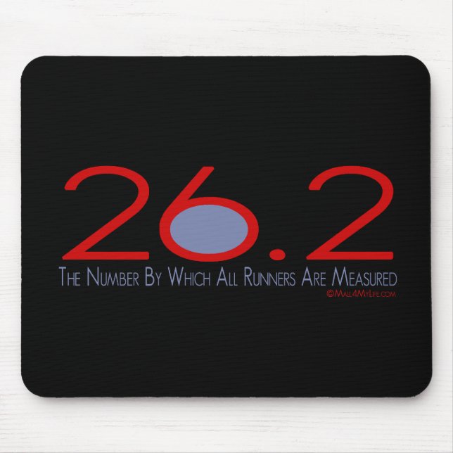 26,2 Die Zahl Mousepad (Vorne)