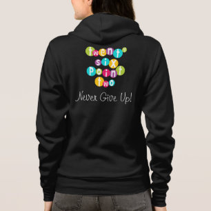 26,2 Geben Sie nie der Raglan-ZipHoodie der Frauen Hoodie