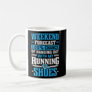 26 2 Marathon, der den Marathonläufer mit Schuhen Kaffeetasse