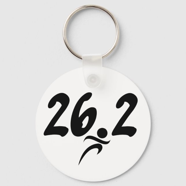 26,2 Marathon Schlüsselanhänger (Vorderseite)