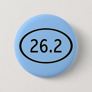 26,2 Meilen Knopf- Button