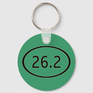 26,2 Meilen Schlüsselanhänger- Schlüsselanhänger